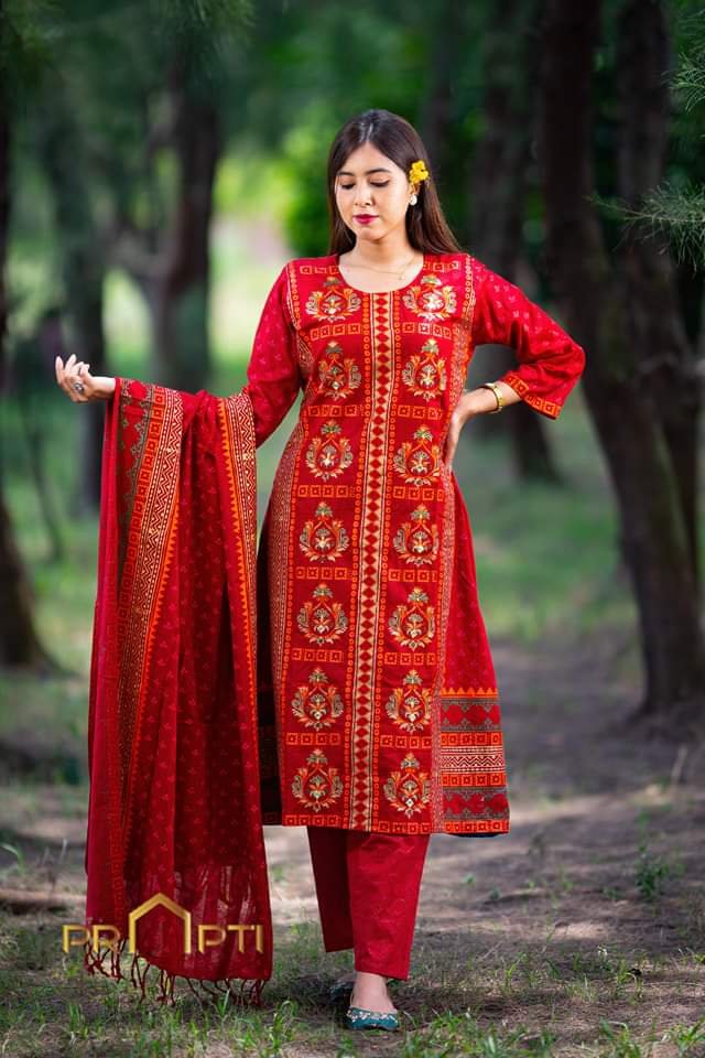 Unstitch Three Piece-P0257