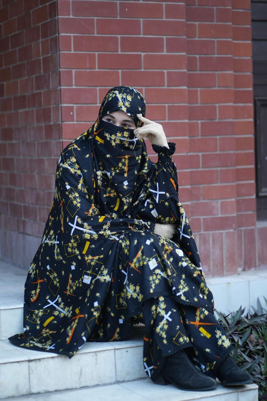 Short Khimar Set